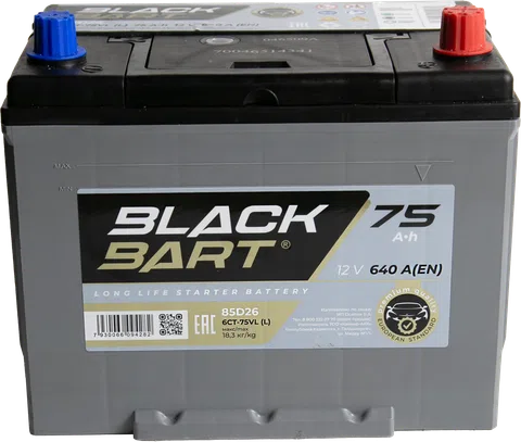 BLACKBART Asia 75 Ah Reverse - ракурс 1